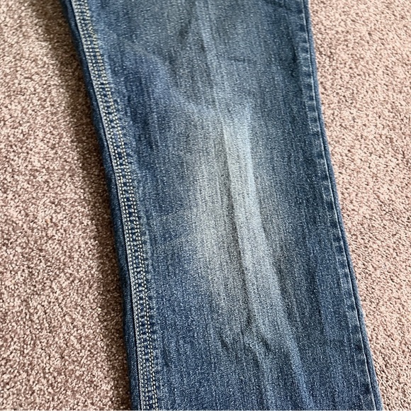 Y2K Alloy Apparel Avery Denim Low Rise Boot Cut Jeans Juniors Size 21 Tall - Picture 9 of 16
